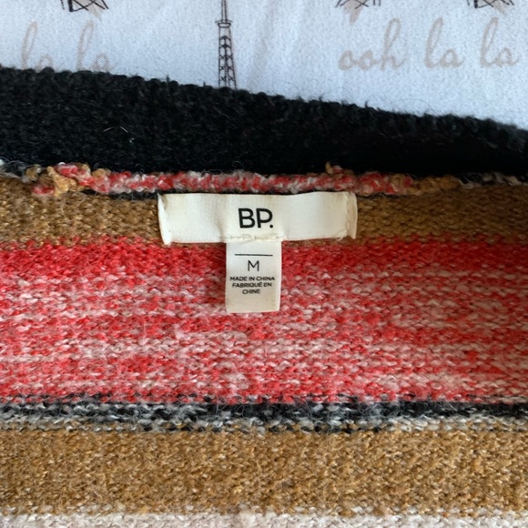 MULTICOLOUR CROPPED KNIT CARDIGAN - Picture 5 of 5